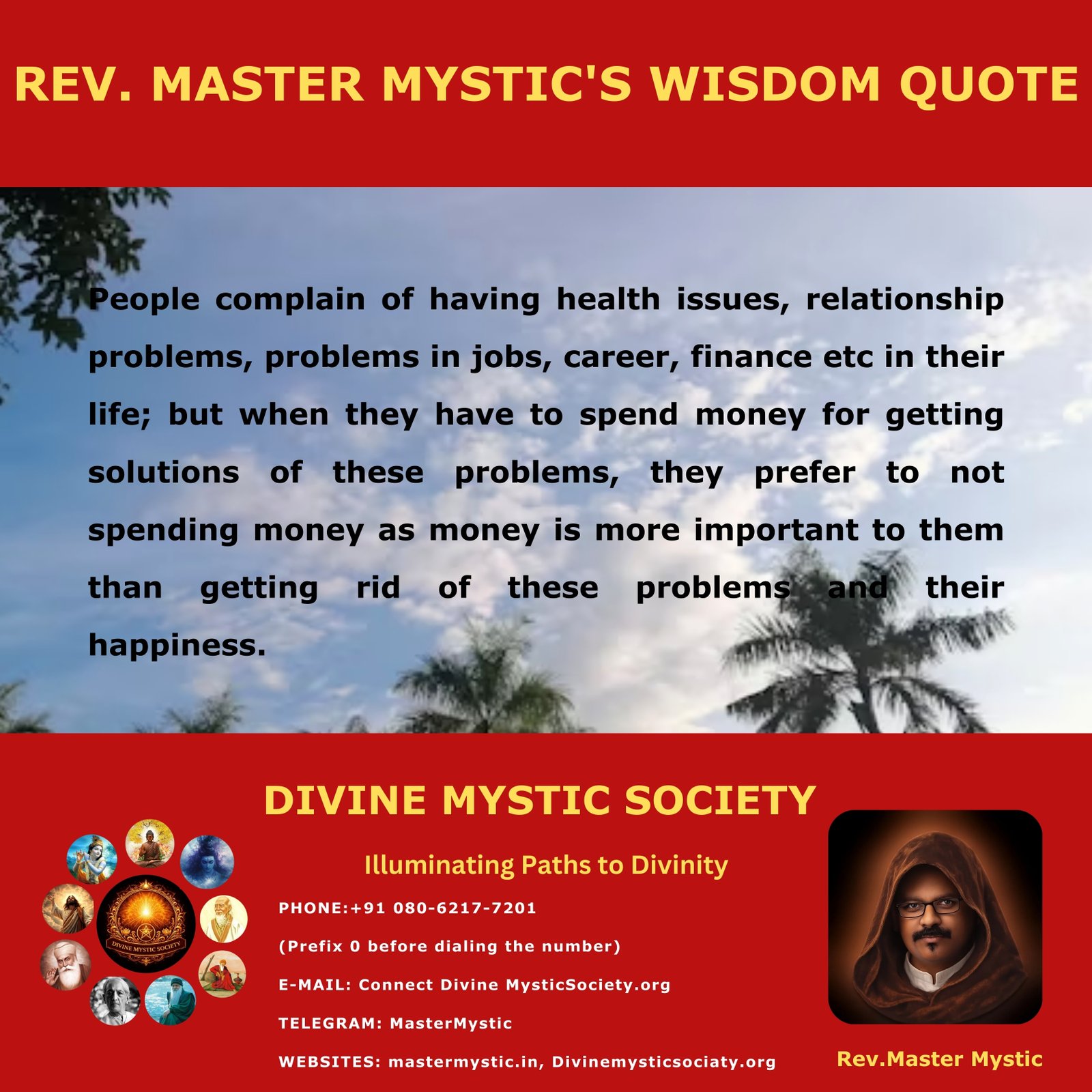 Rev Master Mystic.s Wisdom Quote No 05