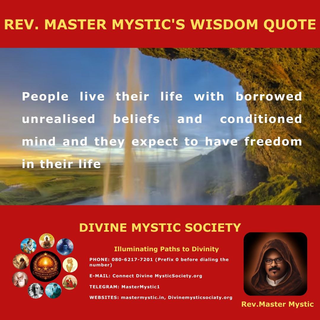 Rev Master Mystic.s Wisdom Quote No 19