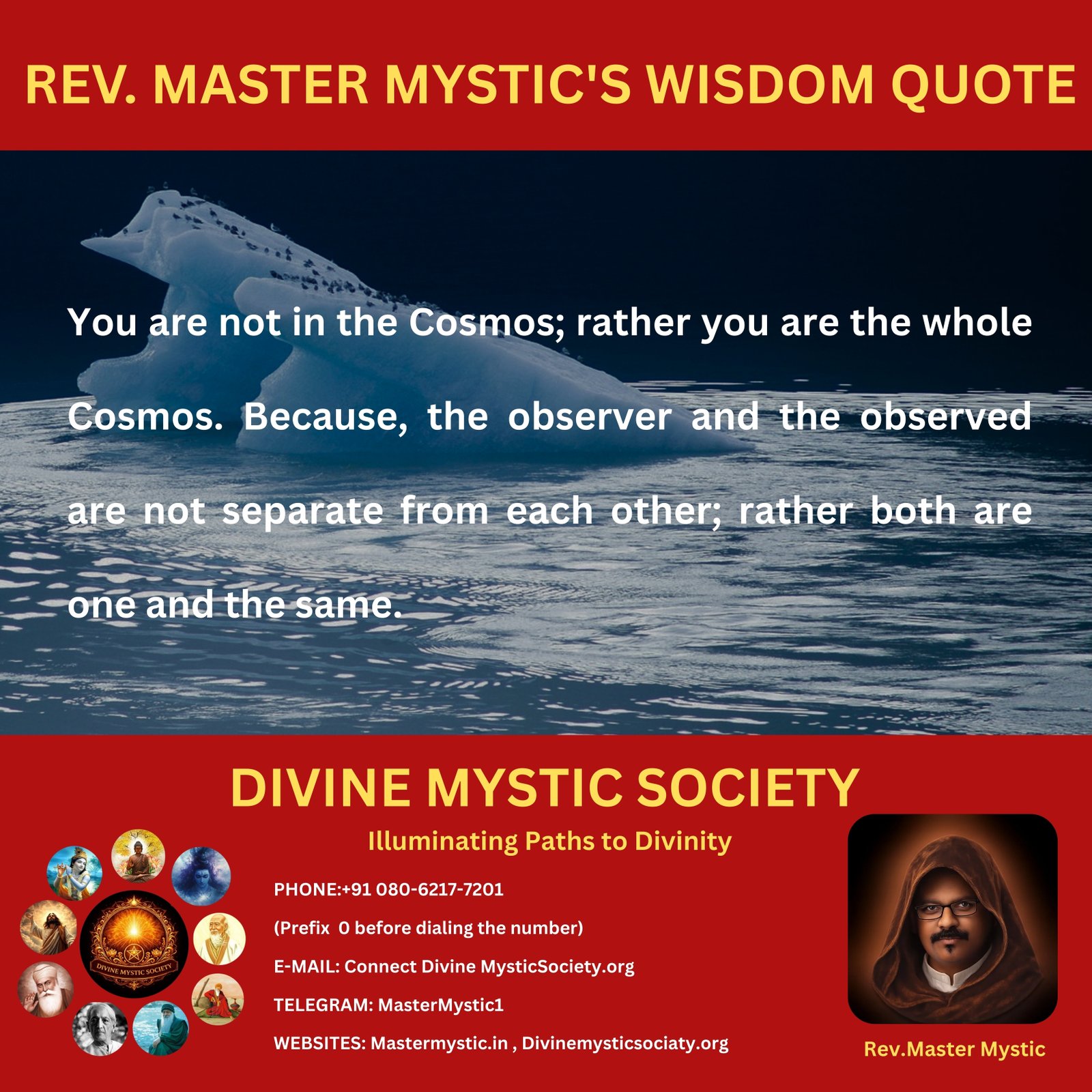 Rev Master Mystic.s Wisdom Quote No  21