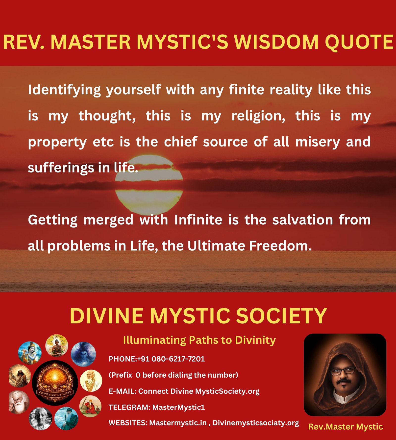 Rev Master Mystic.s Wisdom Quote No 23